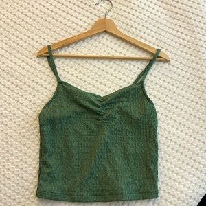 Madewell Crinkle Texture Spaghetti Strap Tank - Small